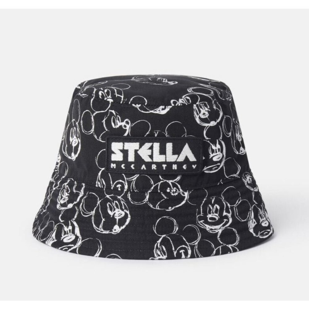 STELLA MCCARTNEY Disney Fantasia Mickey Mouse bucket hat  - Black - Size 58